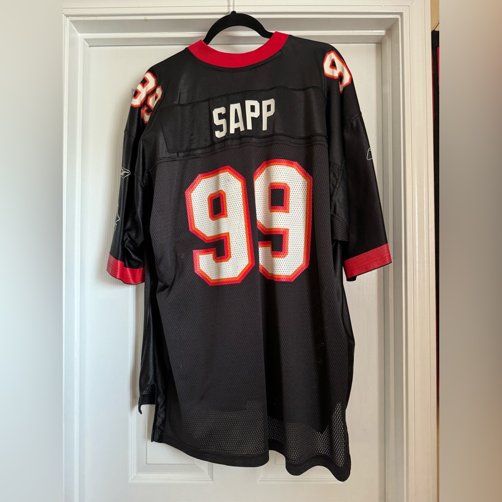 Vintage Reebok Tampa Bay Buccaneers Officially Licensed Warren Sapp Jersey